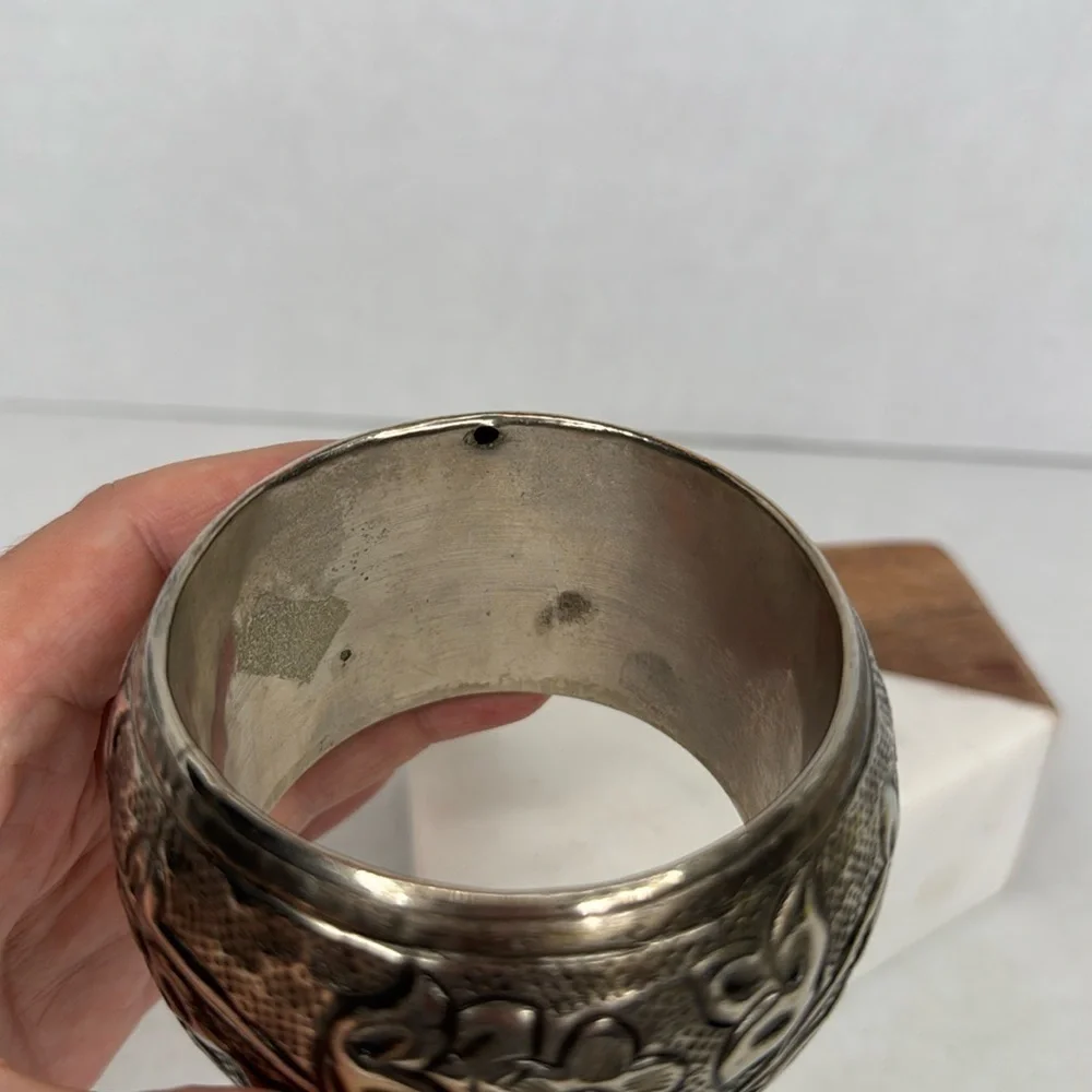 Vintage Silver Art Nouveau Scrollwork Bracelet lot C20